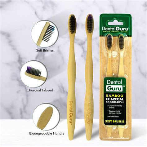 Bamboo Charcoal Toothbrush (pack of 18)- Wholesale Only, Contact to Pu – Aroma Guru