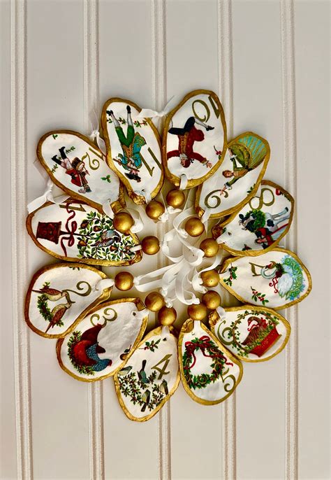 12 Days of Christmas Ornaments - Etsy