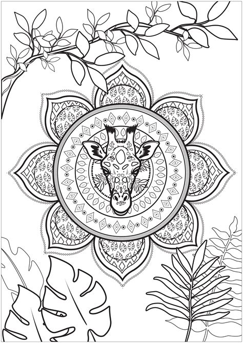 Nature Mandala Coloring Pages Coloring Pages