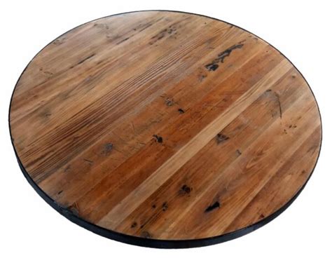 Reclaimed Round Wood Table Tops | Restaurant & Cafe Supplies Online