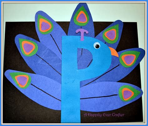 Letter P Crafts İdeas for Preschool - Preschool and Kindergarten