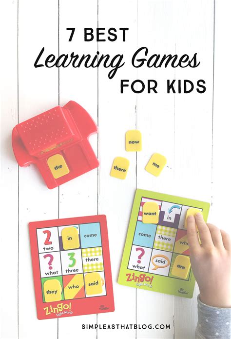 7 Best Learning Games for Kids