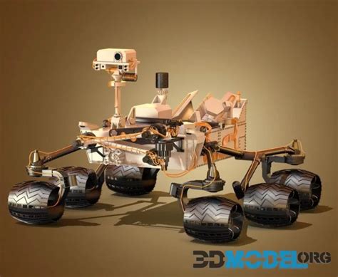 3D Model – NASA Mars Exploration Rover Curiosity