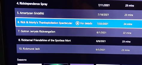 I purchased Rick and Morty season 5 on xbox, WHERE'S EPISODE 9??? : r/mildlyinfuriating