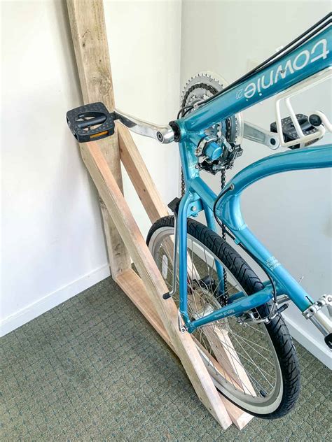 Easy DIY Bike Rack for the Wall - The Handyman's Daughter