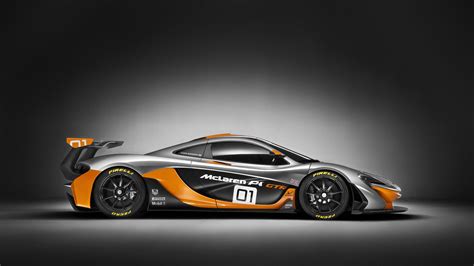 McLaren P1 race car side view HD desktop wallpaper : Widescreen : High Definition : Fullscreen