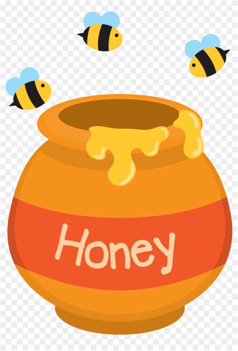 Winnie The Pooh Honey Pot Clip Art - Pote De Mel Do Pooh, HD Png Download - 1051x1505(#1133963 ...