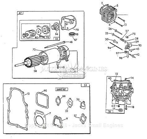 Generac 860-0 Parts Diagram for V-Twin Engine Parts I