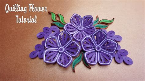 Simple Quilling Flowers