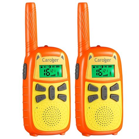 Kids Walkie Talkies with Rechargeable Long Range Two Way Radios 22 Channel Walky Talky FRS ...