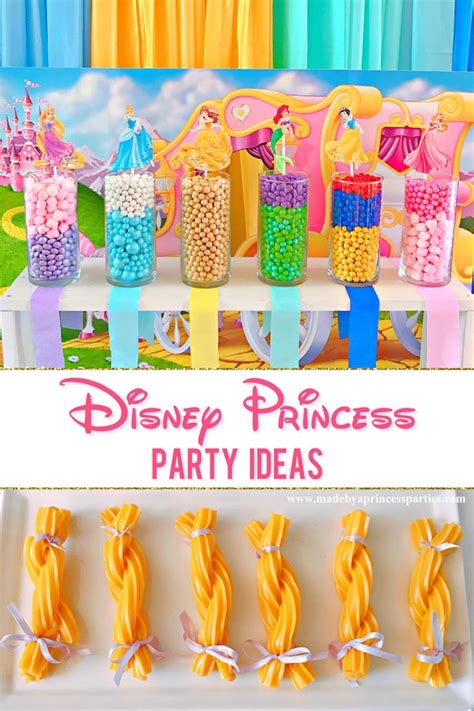 Disney Princess Party Ideas - Made by a Princess