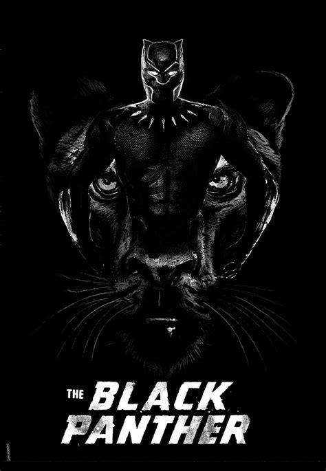 Black Panther by Daniel Norris - Home of the Alternative Movie Poster -AMP-