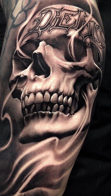 Top 10 evil skull tattoo ideas and inspiration