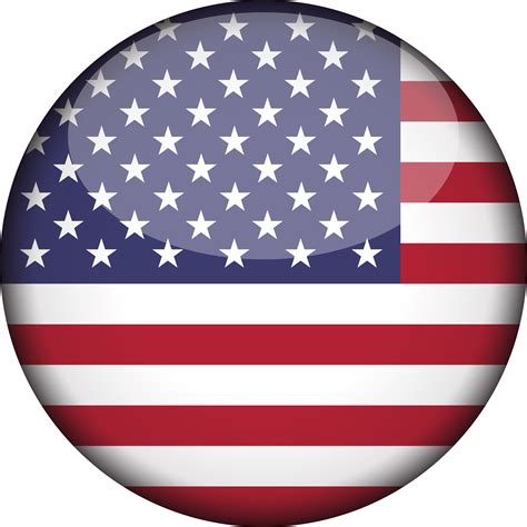 Us Flag Round Icon Png - 338+ SVG PNG EPS DXF File