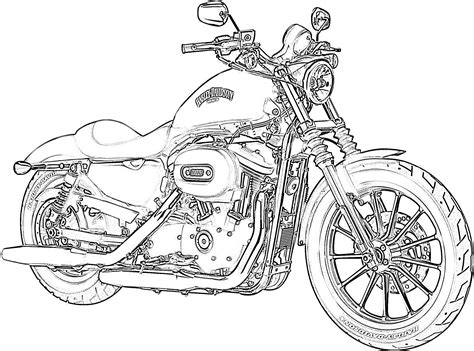 10 Free Harley Davidson Coloring Pages for Kids | | BestAppsForKids.com | Coloring pages, Adult ...