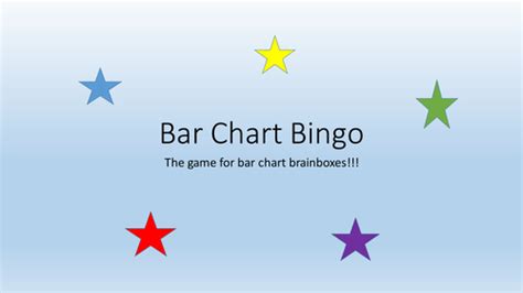 Bar chart bingo | Teaching Resources