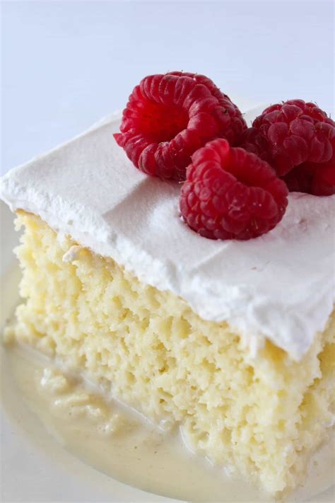 Tres Leches Cake with a Cake Mix | Practically Homemade