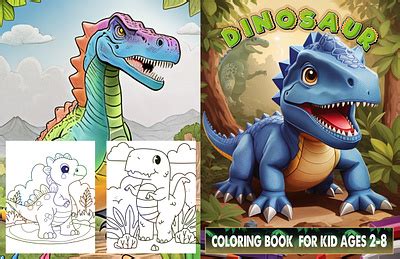 Dinosaur Book Cover designs, themes, templates and downloadable graphic elements on Dribbble