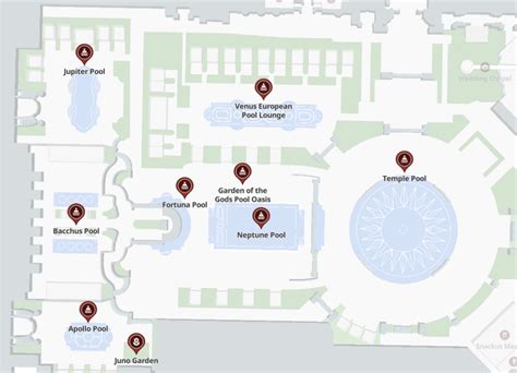 The 7 Caesars Palace Pools: Map, Hours, Prices