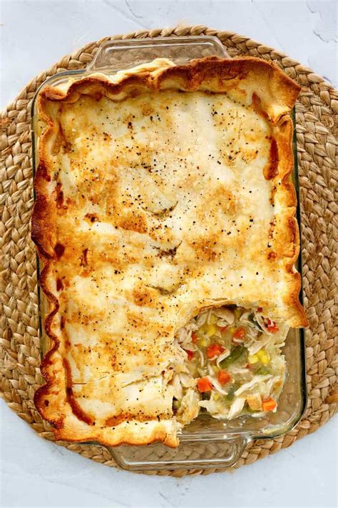 Easy Chicken Pot Pie with Frozen Vegetables - CopyKat Recipes