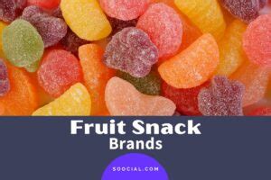 16 Fruit Snack Brands (Your Options Just Got Fruitier) - Soocial