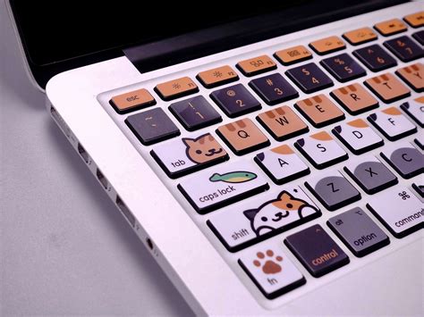 Happy Cat Keyboard Stickers Macbook Air 13 Vinyl Keyboard - Etsy | Keyboard decal, Macbook ...