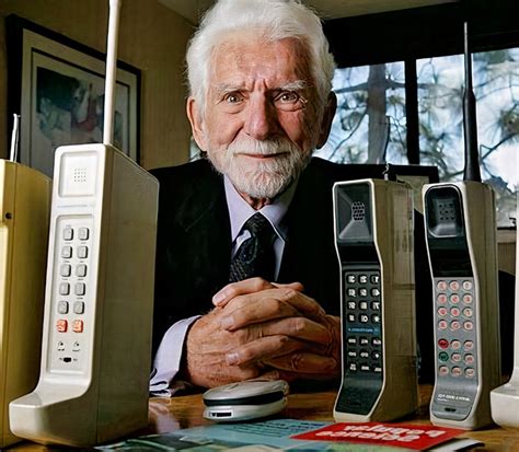 Martin Cooper is Known as "Father of the Cell Phone" Because He Invented the Motorola DynaTAC ...