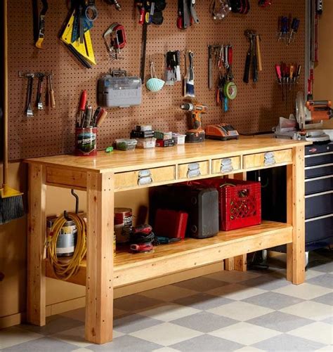 Simple Workbench Plans | The Family Handyman