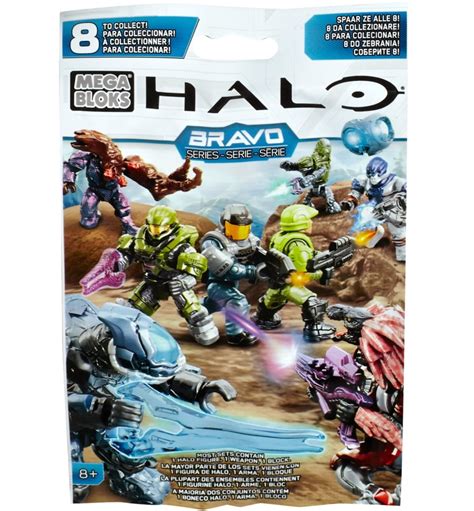 Halo Mega Bloks Bravo Series Blind Bags Packaging - Halo Toy News