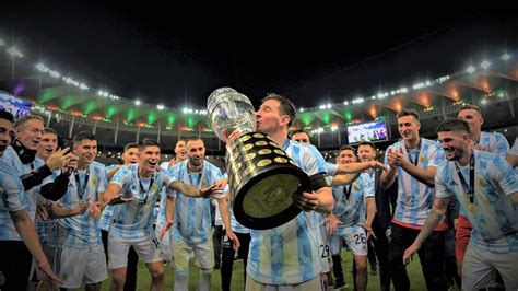 Argentina wins 2021 Copa America Final - SportsHistori