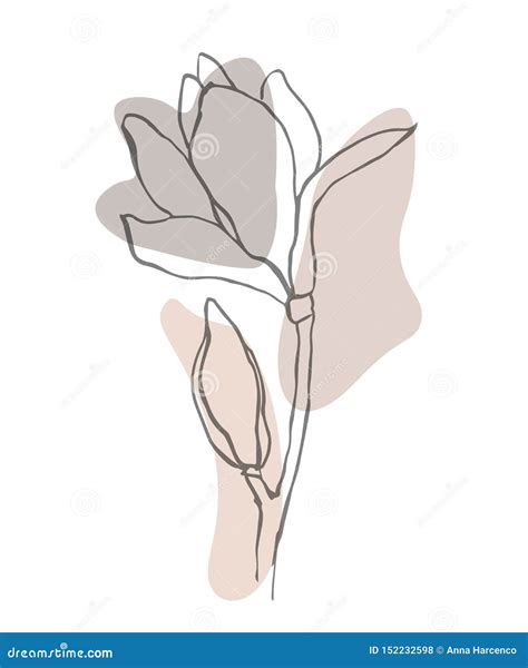 Aesthetic Minimalist Simple Flower Drawing Png - Kopler Mambu