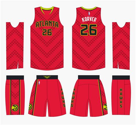 Atlanta Hawks Jersey Black, HD Png Download - kindpng