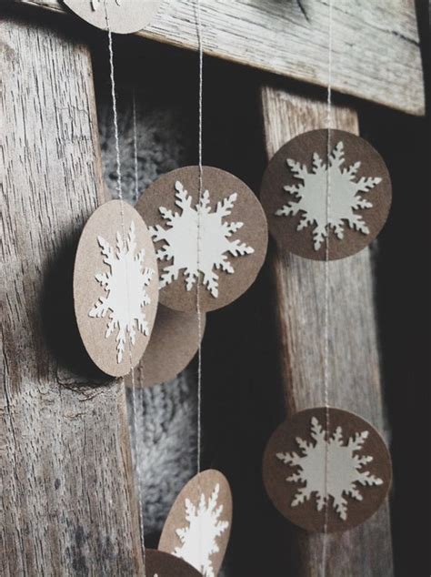 Paper White Snowflake Garland Pictures, Photos, and Images for Facebook, Tumblr, Pinterest, and ...