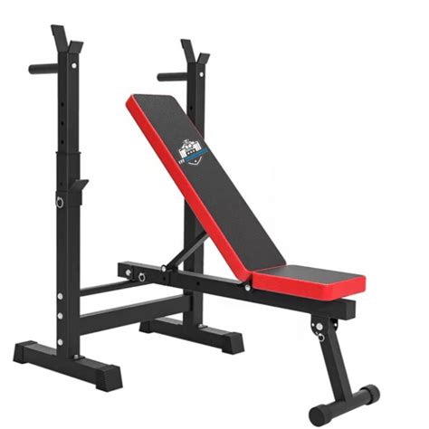 Adjustable Bench Press With Rack - Leewarehouse