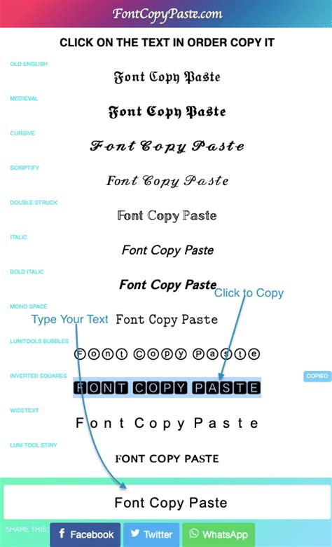 Italic Font Copy Paste / How to use this font copy and paste website