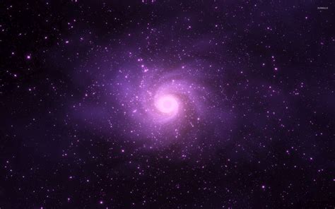 Purple spiral galaxy wallpaper - Space wallpapers - #49689