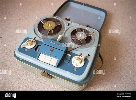 Grundig reel to reel tape recorder from the 1960's Stock Photo - Alamy