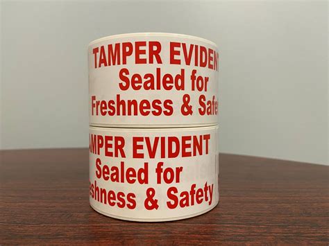 Tamper Evident Labels - Alpine Packaging