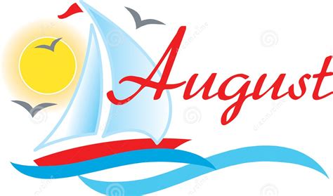 August Calendar Clipart | Free download on ClipArtMag