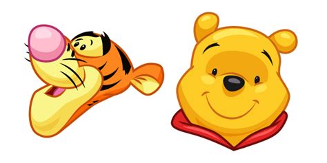 Winnie the Pooh and Tigger cursor – Custom Cursor