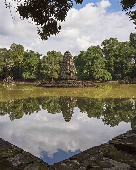 Neak Pean temple Angkor Archaeological Park Tag someone you'd like to go here with Photo credit ...