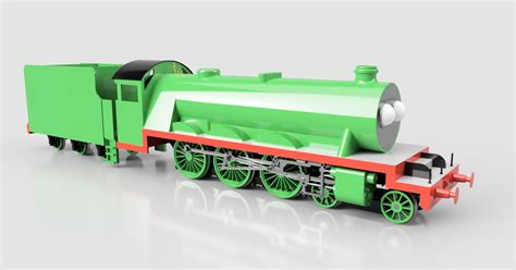 Gauge 1 (10mm Scale) Henry the Green Engine Replica by Arlo C | Download free STL model ...