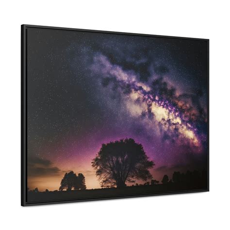 Beautiful Night Sky Milky Way Canvas Print A Great Gift for - Etsy