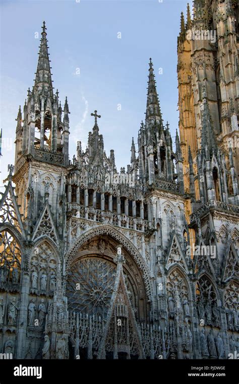 Church of Saint Ouen is a large Gothic Roman Catholic church in Rouen famous for both its ...