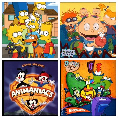 The best cartoons of the 90s – Artofit