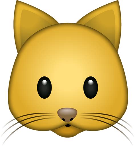 Download Cat Emoji Image in PNG | Emoji Island