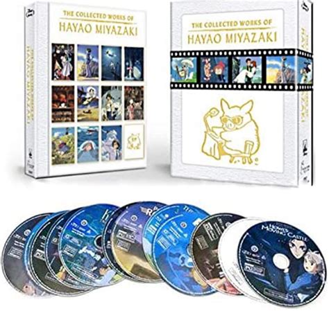 Studio Ghibli Collection Works Haya0 Miyazaki Classic Movie DVD-The Collection Works Cartoons ...