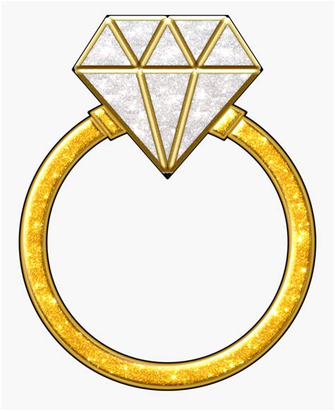 Transparent Engagement Ring Clipart - Gold Engagement Ring Clipart , Free Transparent Clipart ...