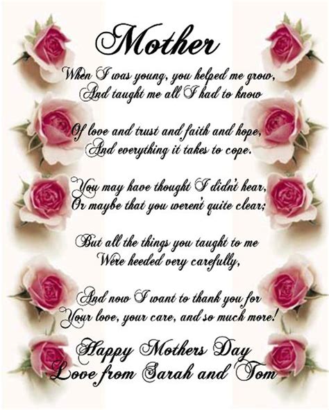 Best 30+ Mothers Day Poems & Quotes