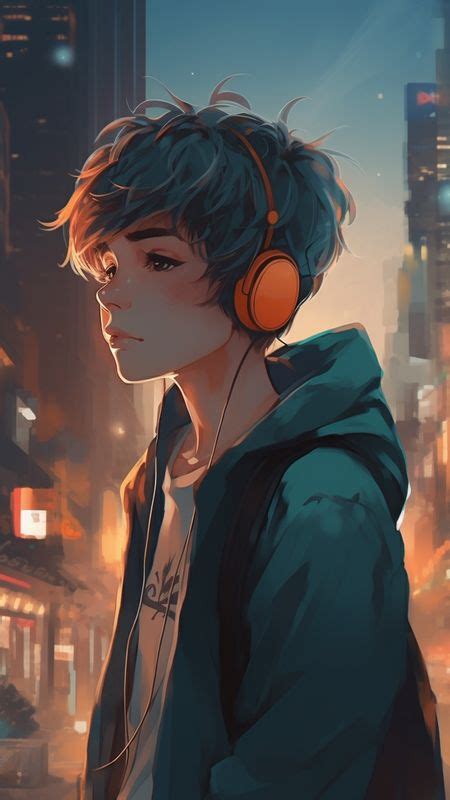 Details 78+ anime boy listening to music - in.cdgdbentre